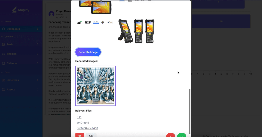 Amplify Dashboard